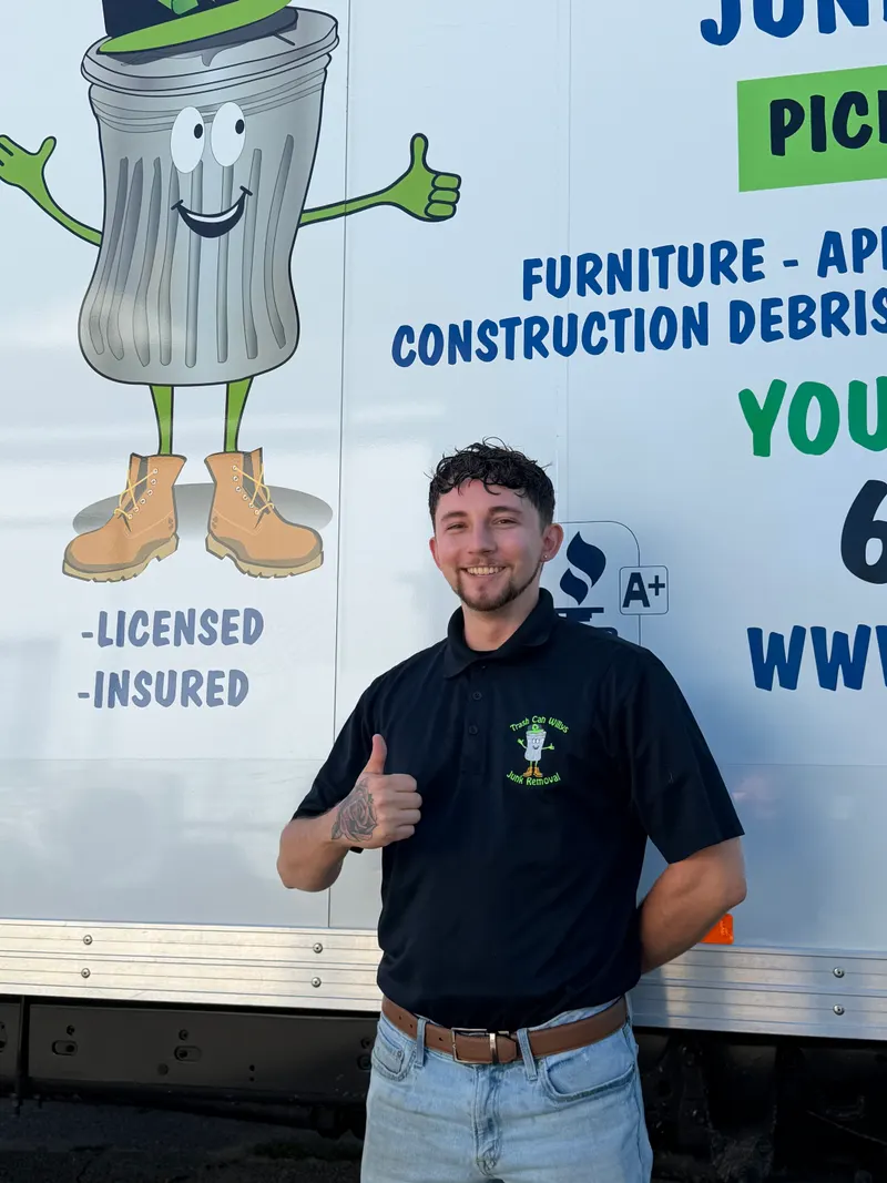 Anthony Laperle, General manager at Trash Can Willy's