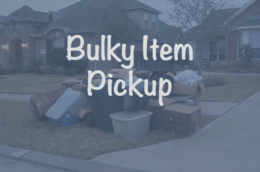 bulky item pickup and disposal services